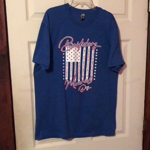 Bridesburg Philadelphia PA Memorial Day 2020 Blue Graphic T-Shirt Mens Large L